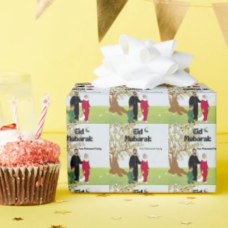 Gepersonaliseerd Eid Mubarak Gratis Palestina Them Cadeaupapier