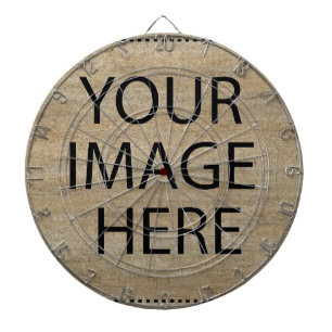 Gepersonaliseerd Eigen Foto & Tekst Dartbord