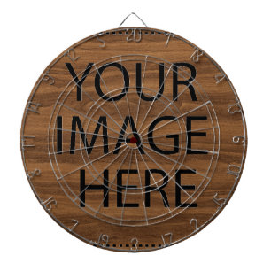 Gepersonaliseerd Eigen Foto & Tekst Dartbord