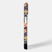 Gepersonaliseerd Elegant Bloemen Roze & Goud Patro Case-Mate iPhone Case (Achterkant / Rechts)