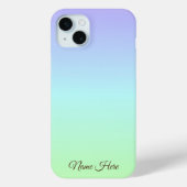 Gepersonaliseerd Elegant Kleurrijk Regenboog Bruin Case-Mate iPhone Case (Achterkant)