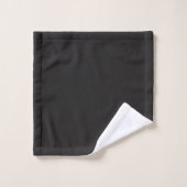Gepersonaliseerd Elegant Monogram en Naam Bad Handdoek (Wasdoekje)