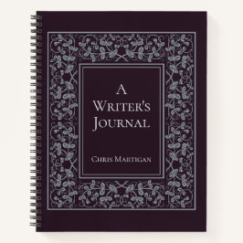 Gepersonaliseerd Elegant Writend Notitieboek voor 