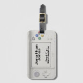 Gepersonaliseerd elektronisch handvat van de Oude  Bagagelabel (Voorkant (verticaal))