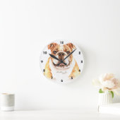 Gepersonaliseerd Engels Bulldog Square of Ronde Klok (Huis)