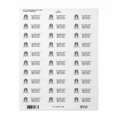 Gepersonaliseerd Engels Springer Spaniel Etiket (Full Sheet)