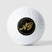 Gepersonaliseerd exclusief Initiaal Golfballen (Voorkant)