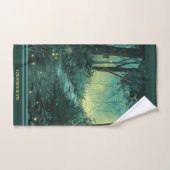 Gepersonaliseerd Fairy Light Forest Handdoek (Handdoek)