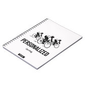 Gepersonaliseerd Fietsen Notitieboek (Linkerzijde)