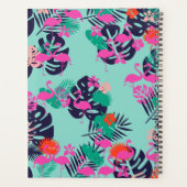 Gepersonaliseerd Flamingo Planner Notitieboek (Achterkant)