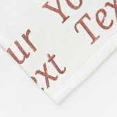 Gepersonaliseerd Fleece Deken (Hoek)