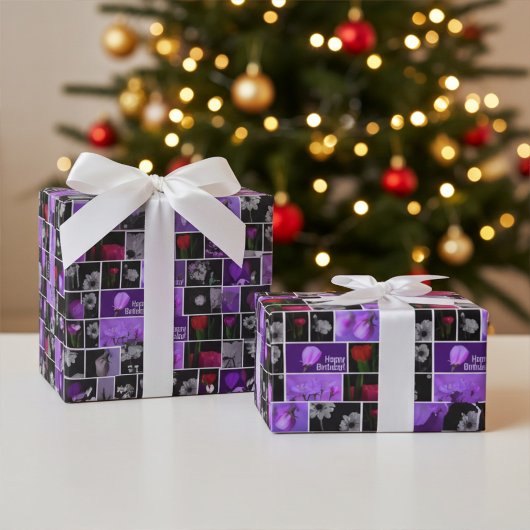 Gepersonaliseerd Floral All-Occasion inpakpapier