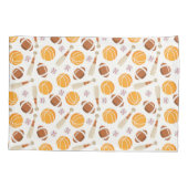 Gepersonaliseerd Football Basketbal Basketball Boy Kussensloop (Achterkant)