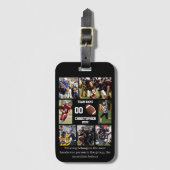 Gepersonaliseerd Football Grappig Bagagelabel (Voorkant (verticaal))