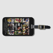 Gepersonaliseerd Football Grappig Bagagelabel (Voorkant (horizontaal))