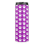 Gepersonaliseerd foto- en pootprint thermosbeker (Achterkant)