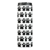 Gepersonaliseerd foto- en pootprint thermosbeker (Achterkant)