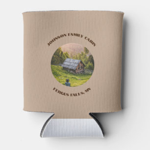 Gepersonaliseerd Foto en Tekst Koelbox Cabin Blikjeskoeler