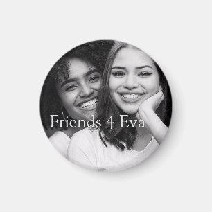Gepersonaliseerd Foto Friends 4 Eva Magneet