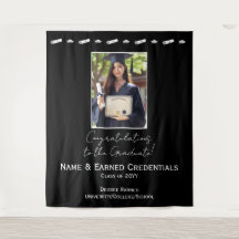 Gepersonaliseerd Foto, Pet, Diploma Afstuderen Ach