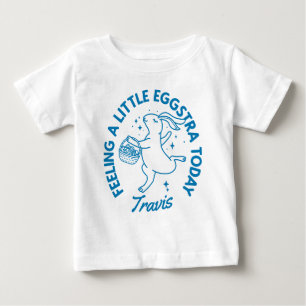 Gepersonaliseerd Funny Easter Bunny Shirt met naam