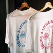 Gepersonaliseerd Funny Easter Bunny Shirt met naam