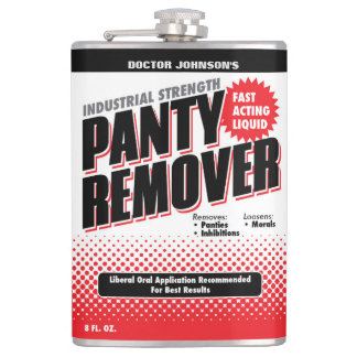 Gepersonaliseerd Funny Panty Remover Heupfles