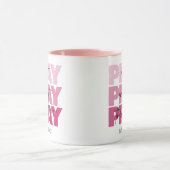 Gepersonaliseerd Gebed Over Alles Classic Mok 11oz (Midden)