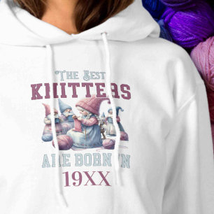 Gepersonaliseerd Geboorte Jaar Shirt voor Breien L