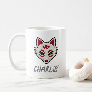 Gepersonaliseerd Geesten Vos Masker Koffiemok