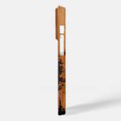 Gepersonaliseerd gegraveerd hout - houten Case-Mate iPhone case (Achterkant / Links)