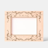 Gepersonaliseerd gegraveerd hout kerst Afbeelding  (Voorkant)