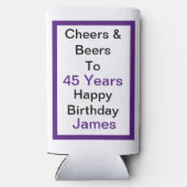 Gepersonaliseerd gejuich en bier (Achterkant)