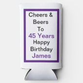 Gepersonaliseerd gejuich en bier (Voorkant)