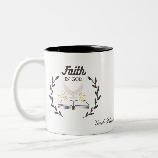 Gepersonaliseerd Geloof in God, God zegene u Mok C (Links)