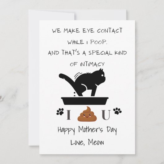 Gepersonaliseerd gelukkige moeder/Vaderdag Bedankkaart (Voorkant)