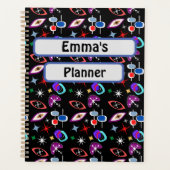 Gepersonaliseerd geometrisch patroon planner (Voorkant)