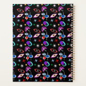 Gepersonaliseerd geometrisch patroon planner (Achterkant)