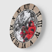 Gepersonaliseerd gepersonaliseerde kinderen winter grote klok (Hoek)