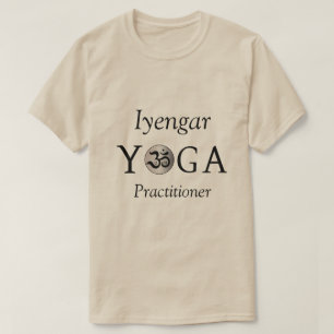 Gepersonaliseerd gepersonaliseerde Om yogi yoga wo T-shirt