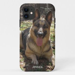 Gepersonaliseerd: German Shepherd iPhone 5 Hoesje