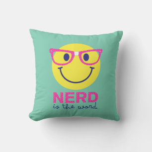 Gepersonaliseerd geschenk voor Smart Kinder Nerd i Kussen