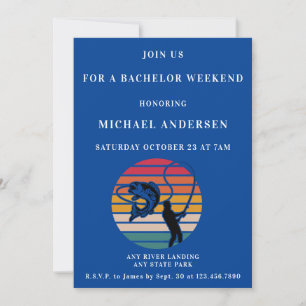 Gepersonaliseerd Gevist vrijgezellenweekend Kaart