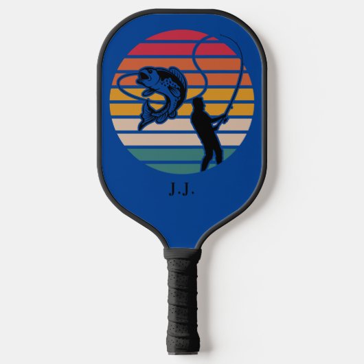 Gepersonaliseerd Gevist vrijgezellenweekend Pickleball Paddle (Voorkant)