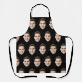 Gepersonaliseerd Gezicht Keuken Custom Afbeelding  Schort (Voorkant)