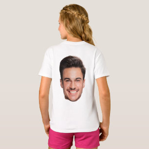 Gepersonaliseerd gezicht t-shirt