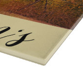 Gepersonaliseerd glas Snijden Sunset Barn Country Snijplank (Hoek)