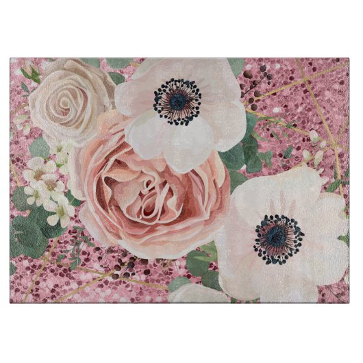 Gepersonaliseerd glas voor het snijden van geometr snijplank (Voorkant)