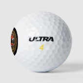 Gepersonaliseerd golfballen voor brandweerlieden (Logo)
