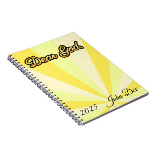 Gepersonaliseerd Gouden Gebed Dagboek Notitieboek